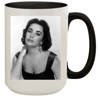 Elizabeth Taylor 15oz Colored Inner & Handle Mug