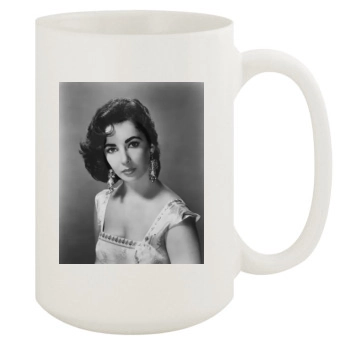 Elizabeth Taylor 15oz White Mug