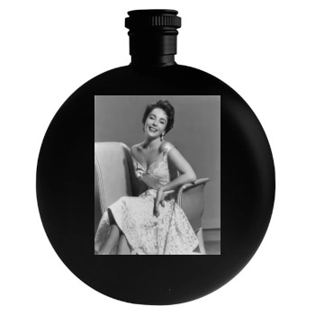 Elizabeth Taylor Round Flask