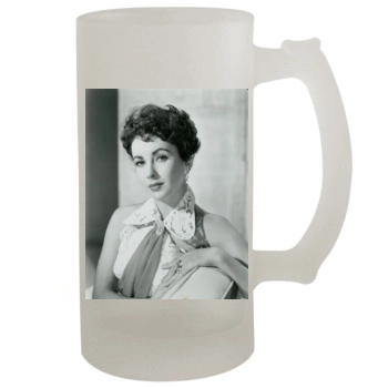 Elizabeth Taylor 16oz Frosted Beer Stein