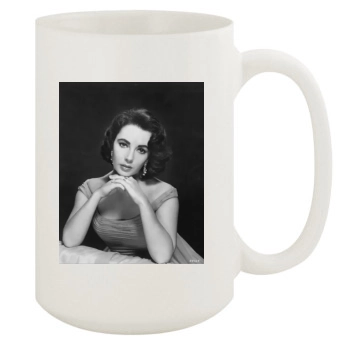 Elizabeth Taylor 15oz White Mug