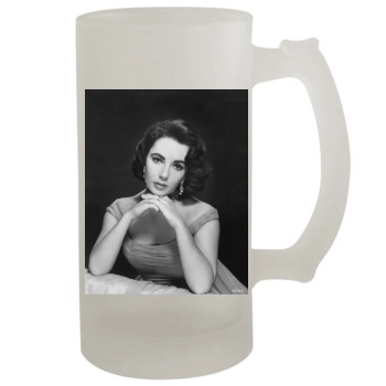 Elizabeth Taylor 16oz Frosted Beer Stein