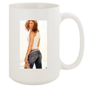 Jessica Biel 15oz White Mug