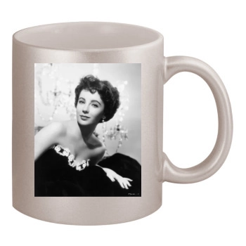 Elizabeth Taylor 11oz Metallic Silver Mug