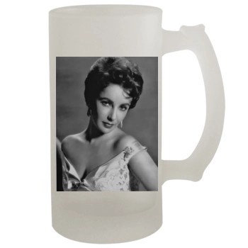 Elizabeth Taylor 16oz Frosted Beer Stein