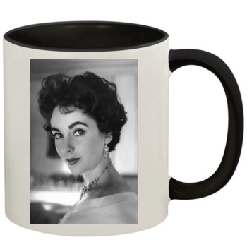 Elizabeth Taylor 11oz Colored Inner & Handle Mug