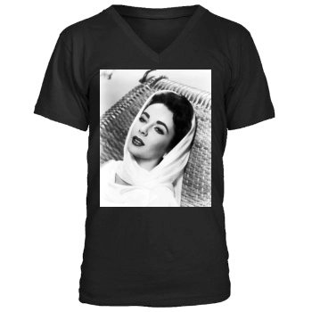 Elizabeth Taylor Men's V-Neck T-Shirt