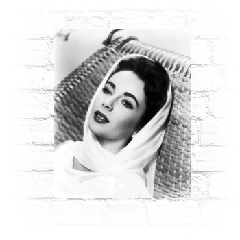 Elizabeth Taylor Metal Wall Art