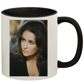 Elizabeth Taylor 11oz Colored Inner & Handle Mug