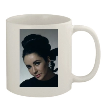 Elizabeth Taylor 11oz White Mug