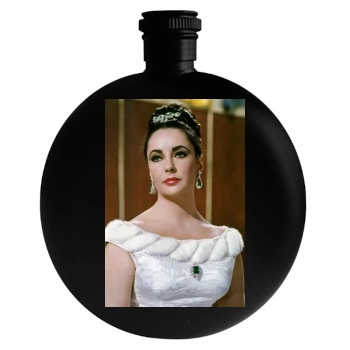 Elizabeth Taylor Round Flask