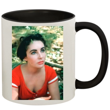 Elizabeth Taylor 11oz Colored Inner & Handle Mug