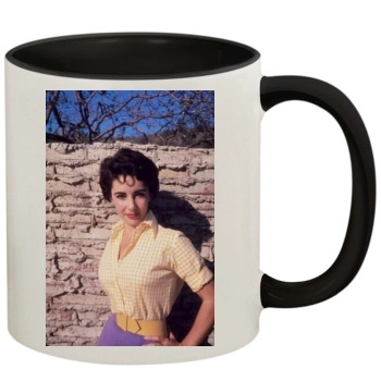 Elizabeth Taylor 11oz Colored Inner & Handle Mug