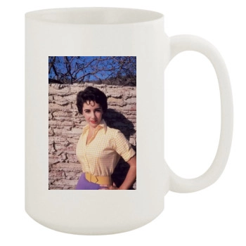 Elizabeth Taylor 15oz White Mug