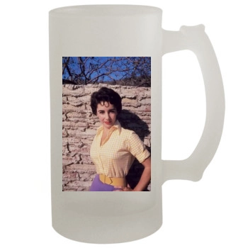 Elizabeth Taylor 16oz Frosted Beer Stein