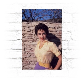 Elizabeth Taylor Metal Wall Art