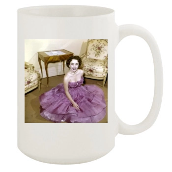 Elizabeth Taylor 15oz White Mug