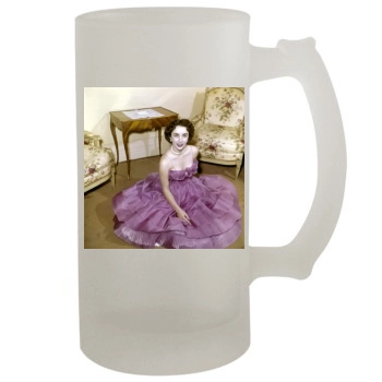 Elizabeth Taylor 16oz Frosted Beer Stein