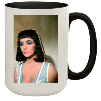 Elizabeth Taylor 15oz Colored Inner & Handle Mug