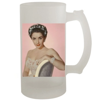 Elizabeth Taylor 16oz Frosted Beer Stein