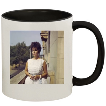 Elizabeth Taylor 11oz Colored Inner & Handle Mug