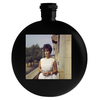 Elizabeth Taylor Round Flask