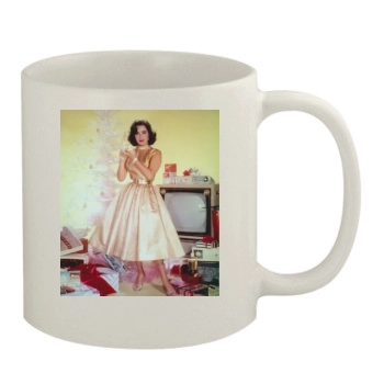 Elizabeth Taylor 11oz White Mug