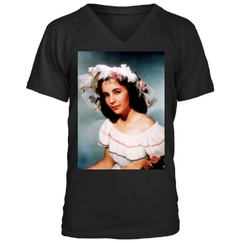 Elizabeth Taylor Men's V-Neck T-Shirt