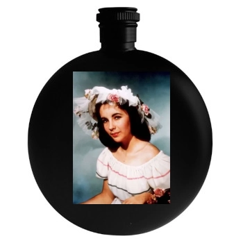 Elizabeth Taylor Round Flask