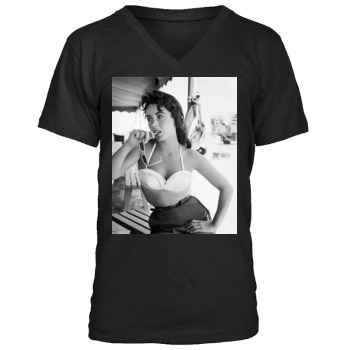 Elizabeth Taylor Men's V-Neck T-Shirt