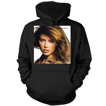 Jessica Biel Mens Pullover Hoodie Sweatshirt