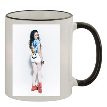 Eliza Doolittle 11oz Colored Rim & Handle Mug