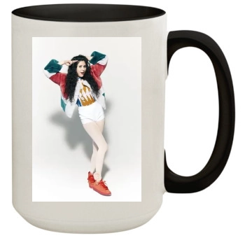 Eliza Doolittle 15oz Colored Inner & Handle Mug