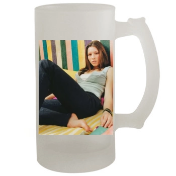 Jessica Biel 16oz Frosted Beer Stein