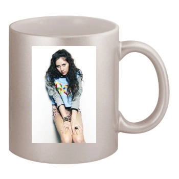 Eliza Doolittle 11oz Metallic Silver Mug