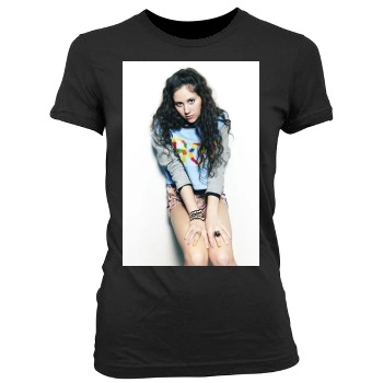 Eliza Doolittle Women's Junior Cut Crewneck T-Shirt