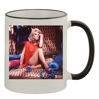 Elke Sommer 11oz Colored Rim & Handle Mug