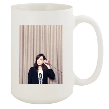 Ellen Page 15oz White Mug