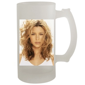 Jessica Biel 16oz Frosted Beer Stein