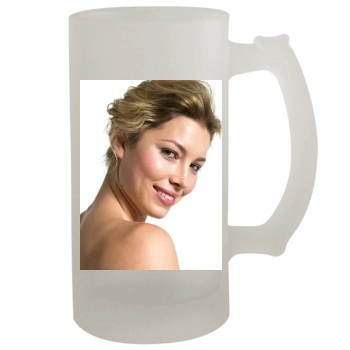 Jessica Biel 16oz Frosted Beer Stein