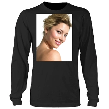 Jessica Biel Men's Heavy Long Sleeve TShirt