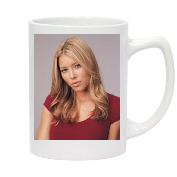 Jessica Biel 14oz White Statesman Mug