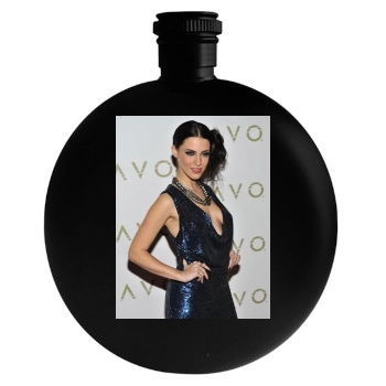 Jessica Lowndes Round Flask