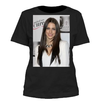 Jessica Lowndes Women's Cut T-Shirt