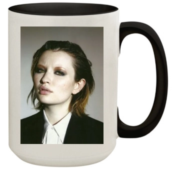 Emily Browning 15oz Colored Inner & Handle Mug