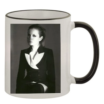 Emily Browning 11oz Colored Rim & Handle Mug