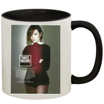 Emily Browning 11oz Colored Inner & Handle Mug