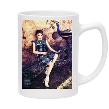 Emily Browning 14oz White Statesman Mug