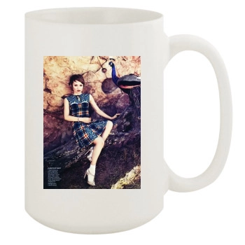 Emily Browning 15oz White Mug