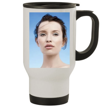 Emily Browning Stainless Steel Travel Mug